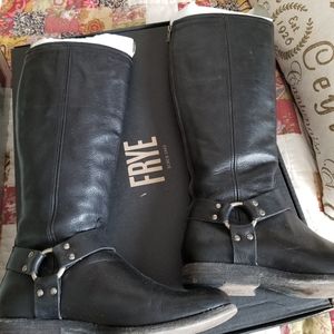 Frye Phillip Harness boots size 8